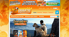 Desktop Screenshot of croquetasexpress.com